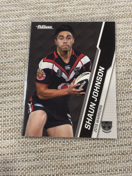 2015 TRADERS - NZ WARRIORS - SHAUN JOHNSON - BASE 143 Carousel 1