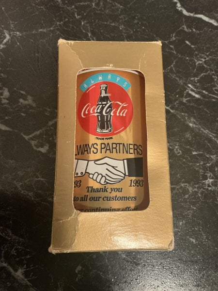 One full unopened 1993 Coca-cola can-Ltd edition. Carousel 5