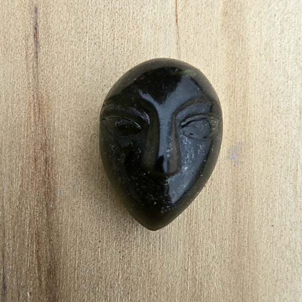 Moldavite Alien Carving 6.7ct Carousel 5