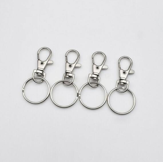 10PCS Metal Lobster Claw Clasp with Key Ring Carousel 2