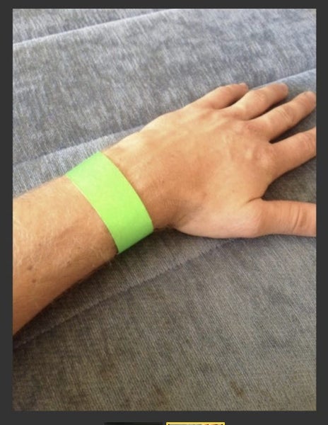 Wristbands - Tyvek x 1000 1” wide for events / parties - best quality Carousel 2