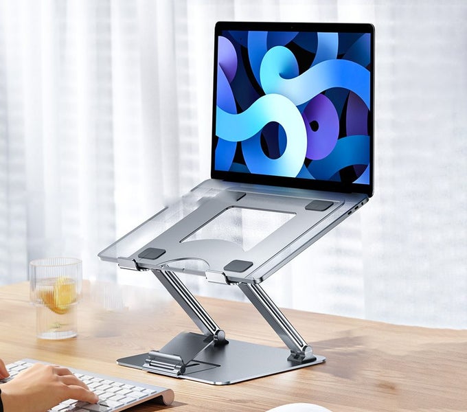 Foldable Laptop Stand Adjustable Carousel 1