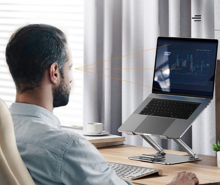 Foldable Laptop Stand Adjustable Carousel 2