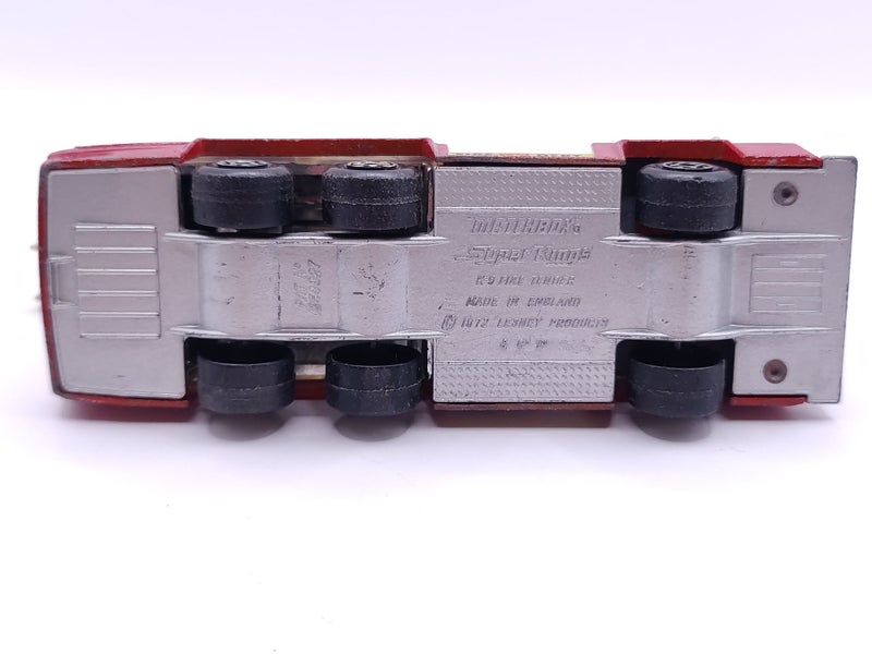ML - 1973 Matchbox I Lesney - Superkings K-9 Fire Tender - 1:55 Scale - 2/2 Carousel 7