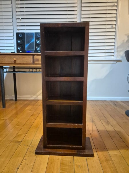 Wooden CD Rack Carousel 2