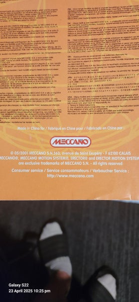Mecanno Erector Set #7080 Special Edition Crane and Hardcase Carousel 6