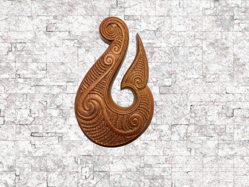 Beautiful Wood Carving Hook Wall Hanging Carousel 1
