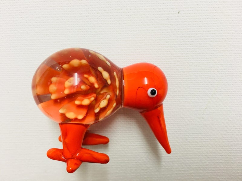 Handmade glass kiwi Carousel 1