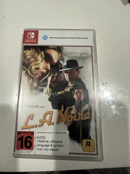 LA Noire Remastered (Switch) Carousel 1