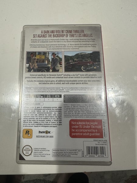 LA Noire Remastered (Switch) Carousel 2