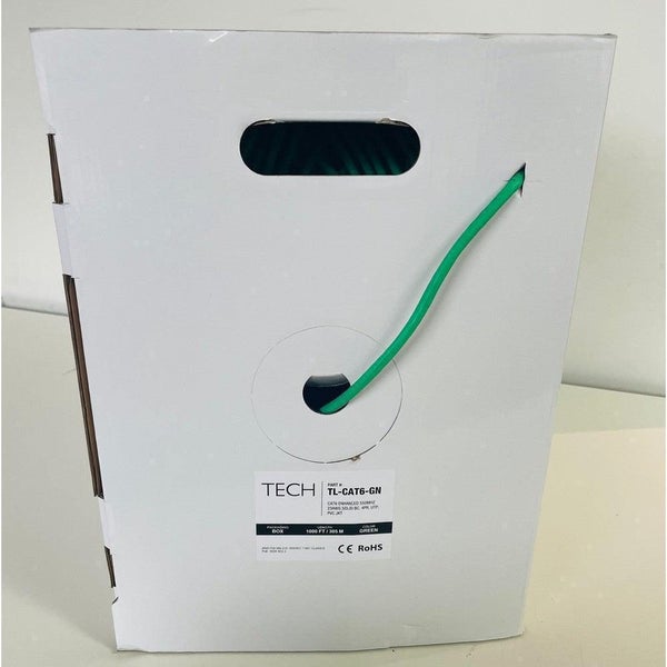 TechLink CAT6 Green 305m Carousel 1