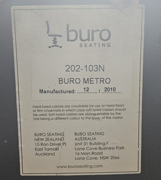 Buro metro chair Carousel 4