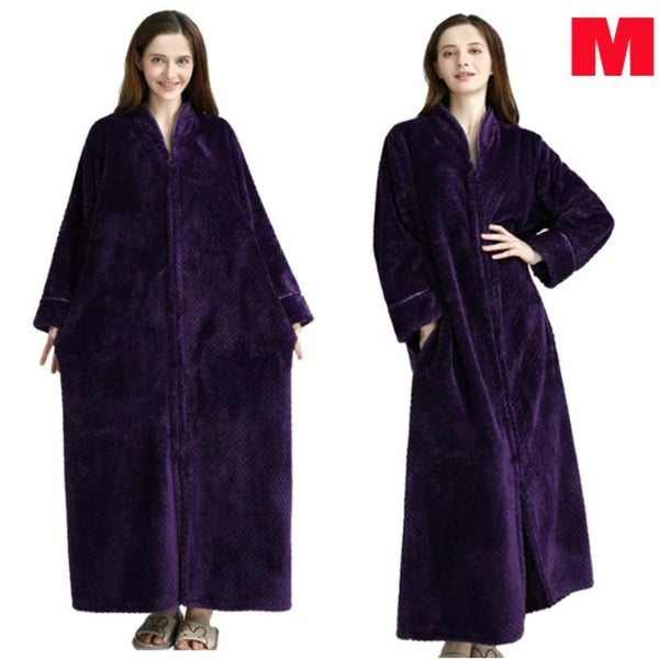 Plush Lounger Robe Dressing Gown Carousel 1