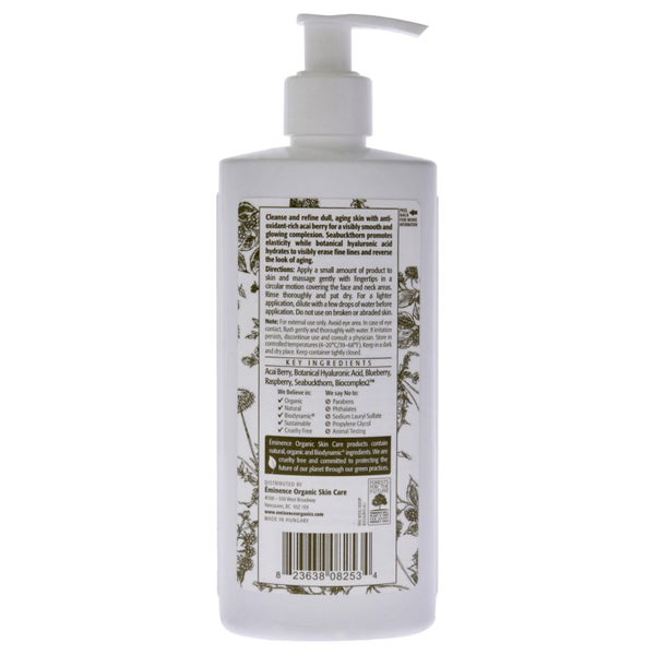 Eminence Firm Skin Acai Cleanser for Unisex 8.4 oz Cleanser Carousel 2