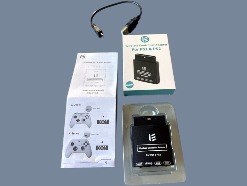 Bluetooth Wireless Controller Adapter for PS1 & PS2 - Powered by BlueRetro Carousel 3