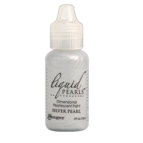 Ranger Ink Liquid Pearls Silver Pearl Carousel 1