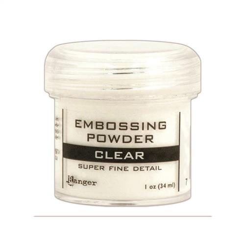 Ranger Ink Embossing Powder Clear - Super Fine Carousel 1