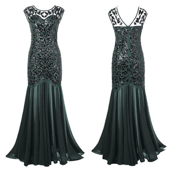 Maxi Dress Ball Dress Evening Dress Flapper Womens Clothing Size 12 Carousel 1