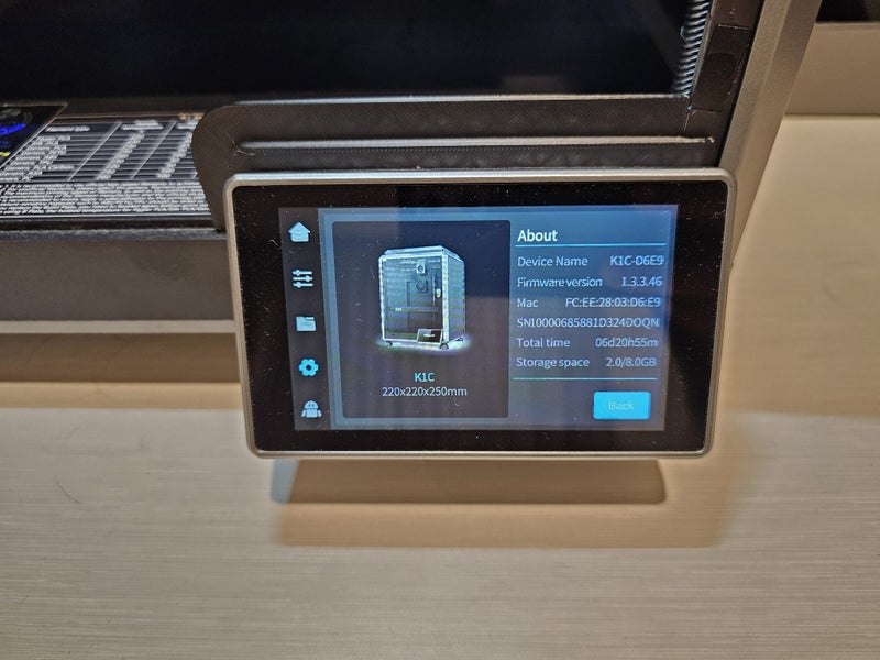 Creality K1C Carousel 2