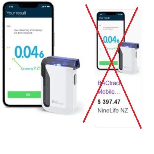 Breathalyzer - BAC Generation II Carousel 1