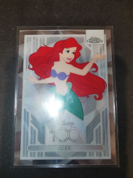 Ariel Toops Chrome Disney 100 Card - The Little Mermaid Carousel 1
