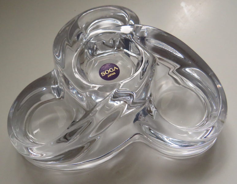 GLASS TEALIGHT CANDLE HOLDER - SOGA, JAPAN Carousel 2