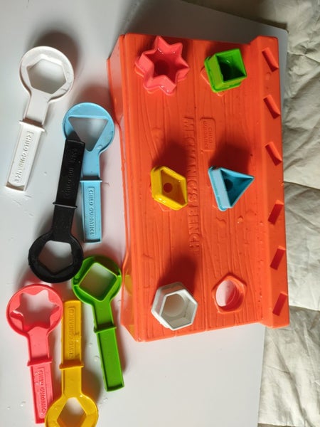Retro toys: mechanics bench, skipping rope Carousel 1