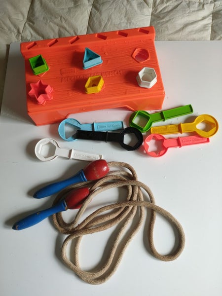 Retro toys: mechanics bench, skipping rope Carousel 3