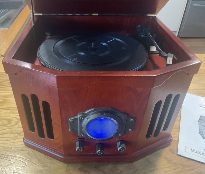 4 in one Record, Radio, CD & Tape Player Carousel 5