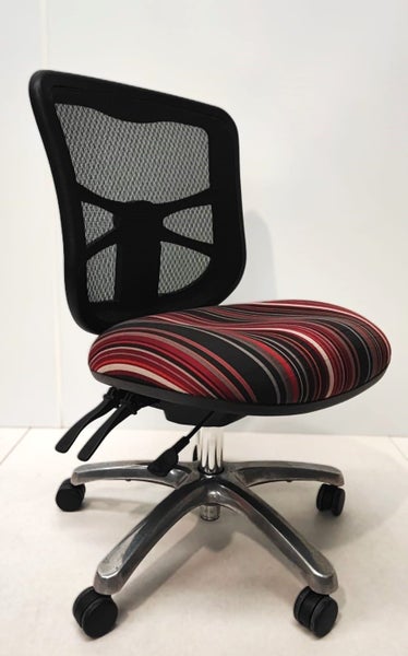 Office Task Chairs, Patterned Fabric Seat (Used) Carousel 1