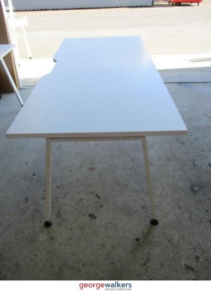 PR5780 White Straight Desk Carousel 4