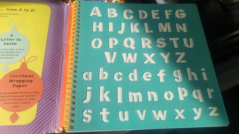 $1 Res Stencil fun for Everyone at Christmas Carousel 4