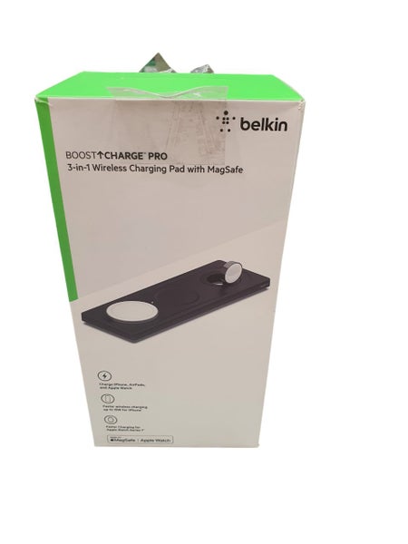 Belkin Boost Charge Pro 3-in-1 Wireless Charging Pad with MagSafe Carousel 1