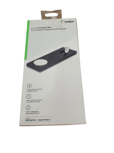 Belkin Boost Charge Pro 3-in-1 Wireless Charging Pad with MagSafe Carousel 2