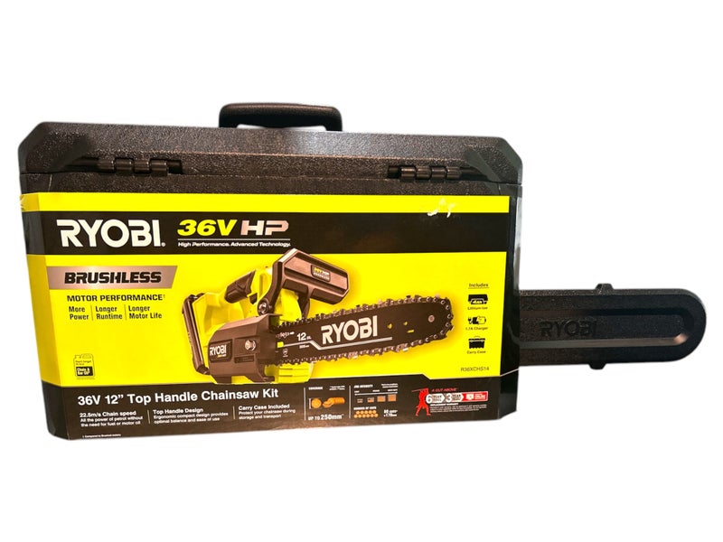 RYOBI BRUSHLESS CORDLESS CHAINSAW Carousel 1