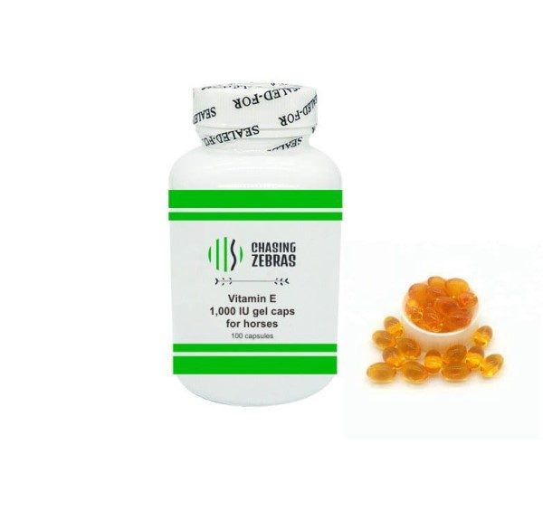 Vitamin E 100 x 1,000 IU gelcaps for horses Carousel 1