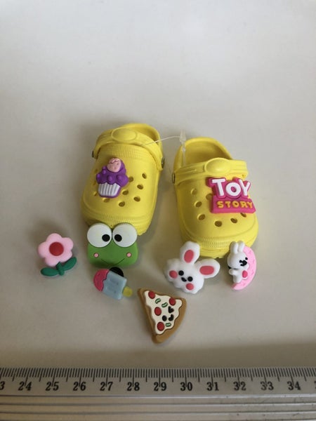 Our Generation Doll Croc Shoes with Extra Charms Carousel 1
