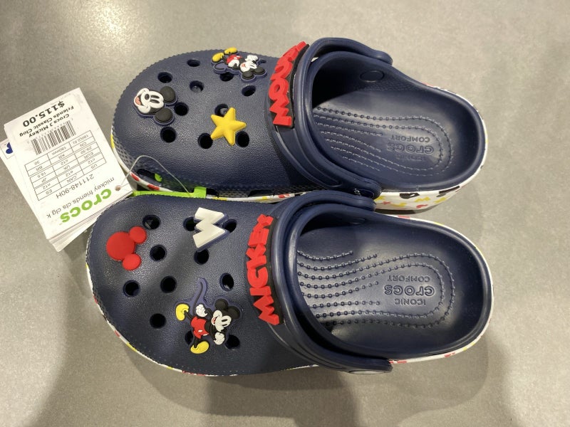 CROCS Mickey Friends Classic Clog Toddlers 211148-90HJ Carousel 2
