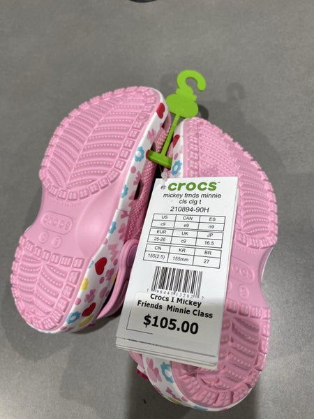 CROCS Mickey Friends Classic Clog Toddlers 211148-90HJ Carousel 7
