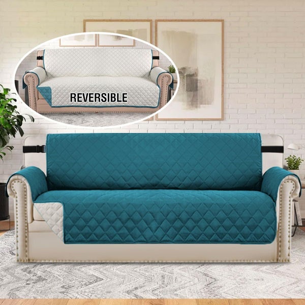 Pet Couch Sofa Protector Cover - Waterproof 3 Seat Ivory Carousel 2