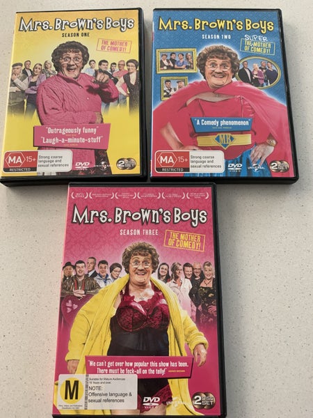 Mrs. Brown's Boys DVD collection (x7 DVD) Carousel 2