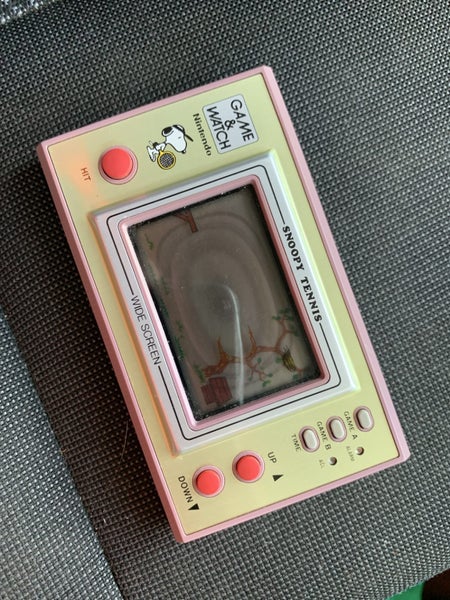 NINTENDO GAME AND & WATCH snoopy tennis Wide Screen1982 Carousel 1