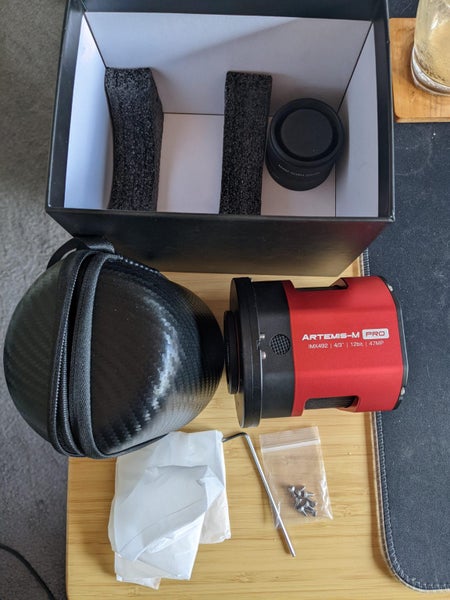 PlayerOne Artemis-M Pro IMX492 CCD (47Megapixel) Astrophotography Cooled Camera Carousel 2