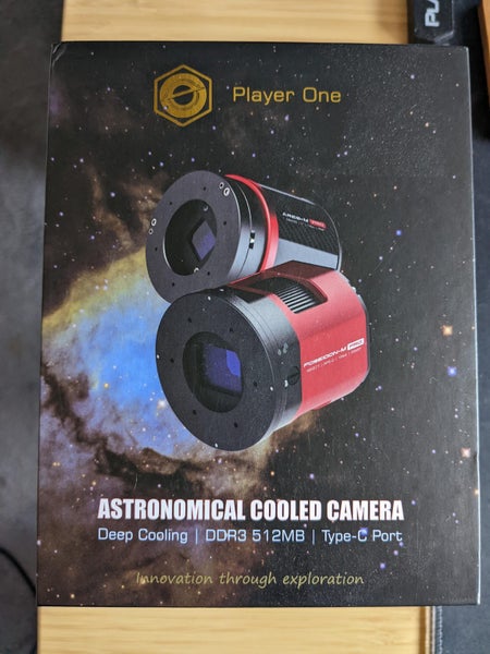 PlayerOne Artemis-M Pro IMX492 CCD (47Megapixel) Astrophotography Cooled Camera Carousel 1