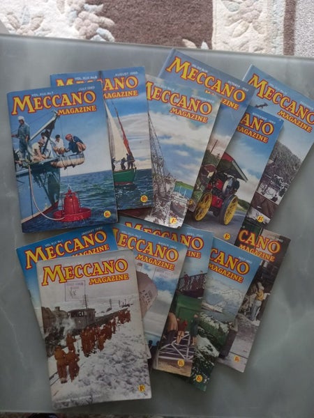 1960 MECCANO MAGAZINES 1960 Full set (12) Carousel 1
