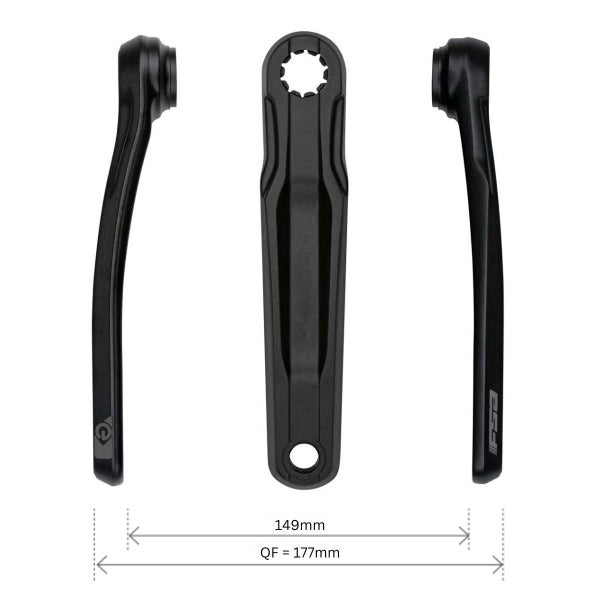 FSA ISIS Spline E Bike Cranks Ck 762/Is Bosch G4 / Yamaha Pwx Carousel 1