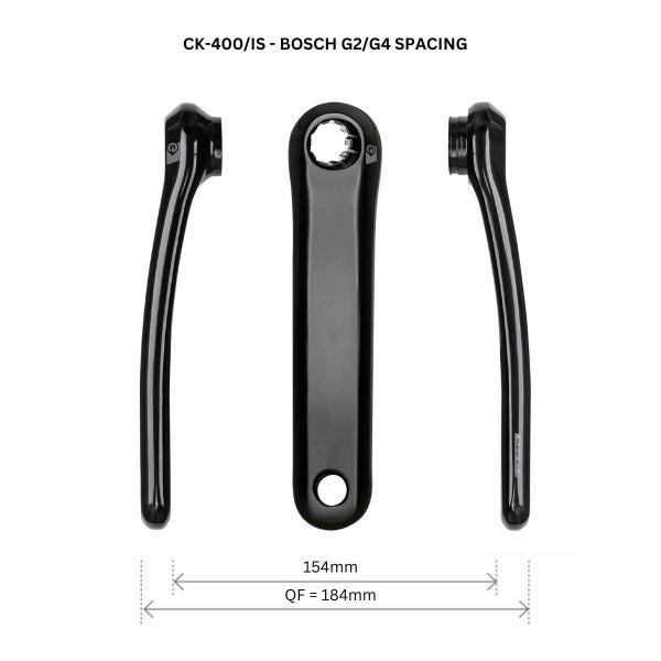 FSA ISIS Spline E Bike Cranks Ck 762/Is Bosch G4 / Yamaha Pwx Carousel 2