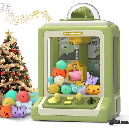 Dino Claw Machine Mini Electronic Arcade Games Vending Machine Carousel 2