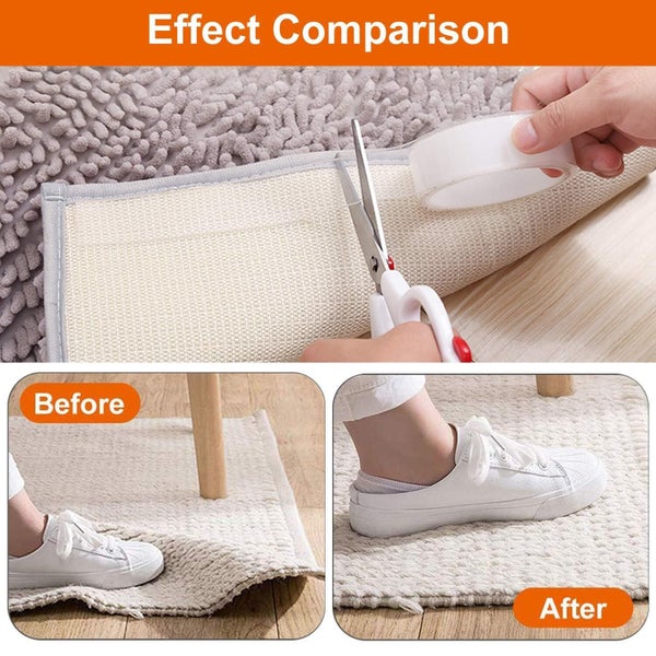 Double-Sided Nano Mounting Tape Traceless Clear Adhesive Invisible Gel 2M x 20mm Carousel 2