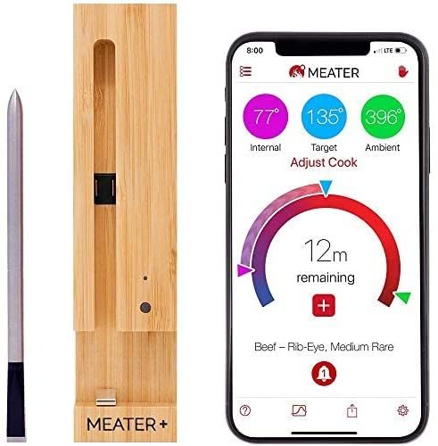 MEATER Plus Smart Wireless Meat Thermometer with Extended Range Carousel 1